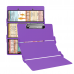 WhiteCoat Clipboard® Trifold - Lilac Flight Medic Edition